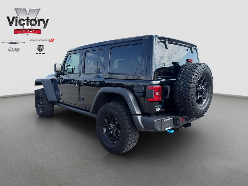 Used 2024 Black Jeep Willys 4xe image 4