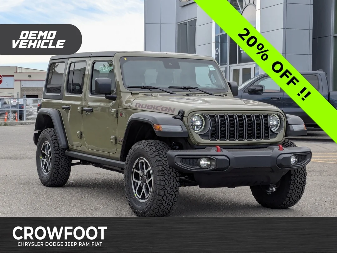 New 2025 41 Jeep Rubicon - - 4x4 - Convenience Group - Heated Seats & Steering - Safety Group - A/T Tires & More! image 1