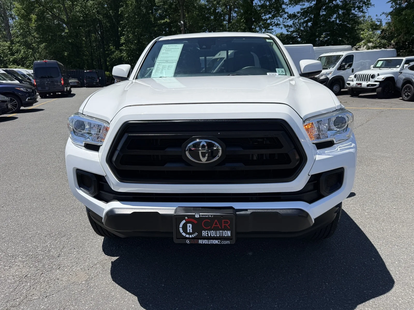 Used 2021 Super White Toyota SR5 ACCESS CAB 6