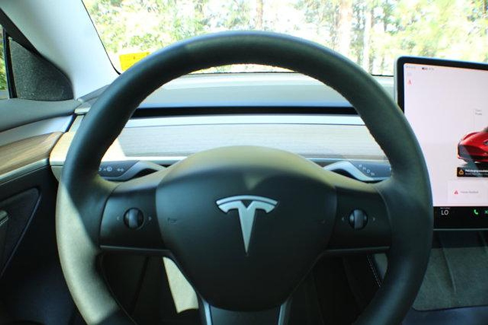Used 2023 Red Multi-Coat Tesla Rear-Wheel Drive image 6