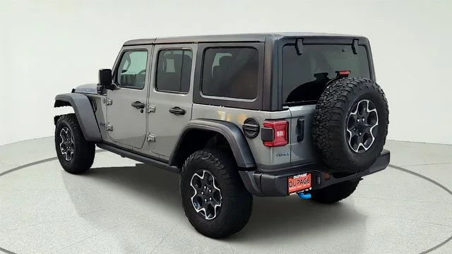 Used 2023 Gray Jeep Rubicon 4xe image 9