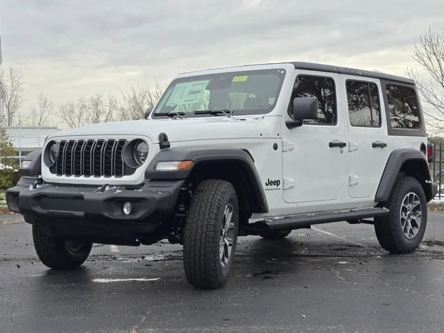 New 2026 Bright White Clearcoat Jeep Sport S image 24