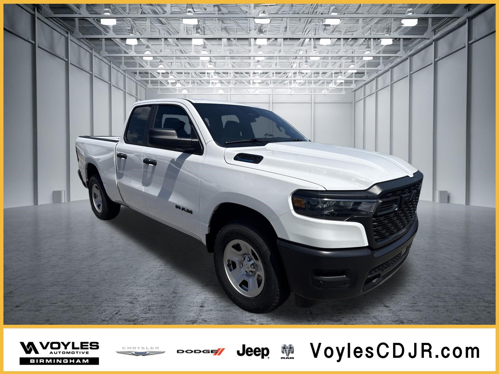 New 2026 Bright White Clear-Coat Exterior Paint RAM Tradesman image 1
