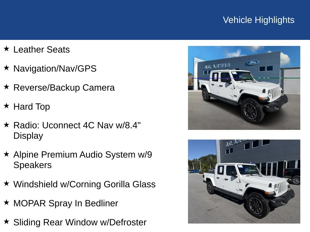 Certified Used 2022 Bright White Clearcoat Jeep Overland image 26
