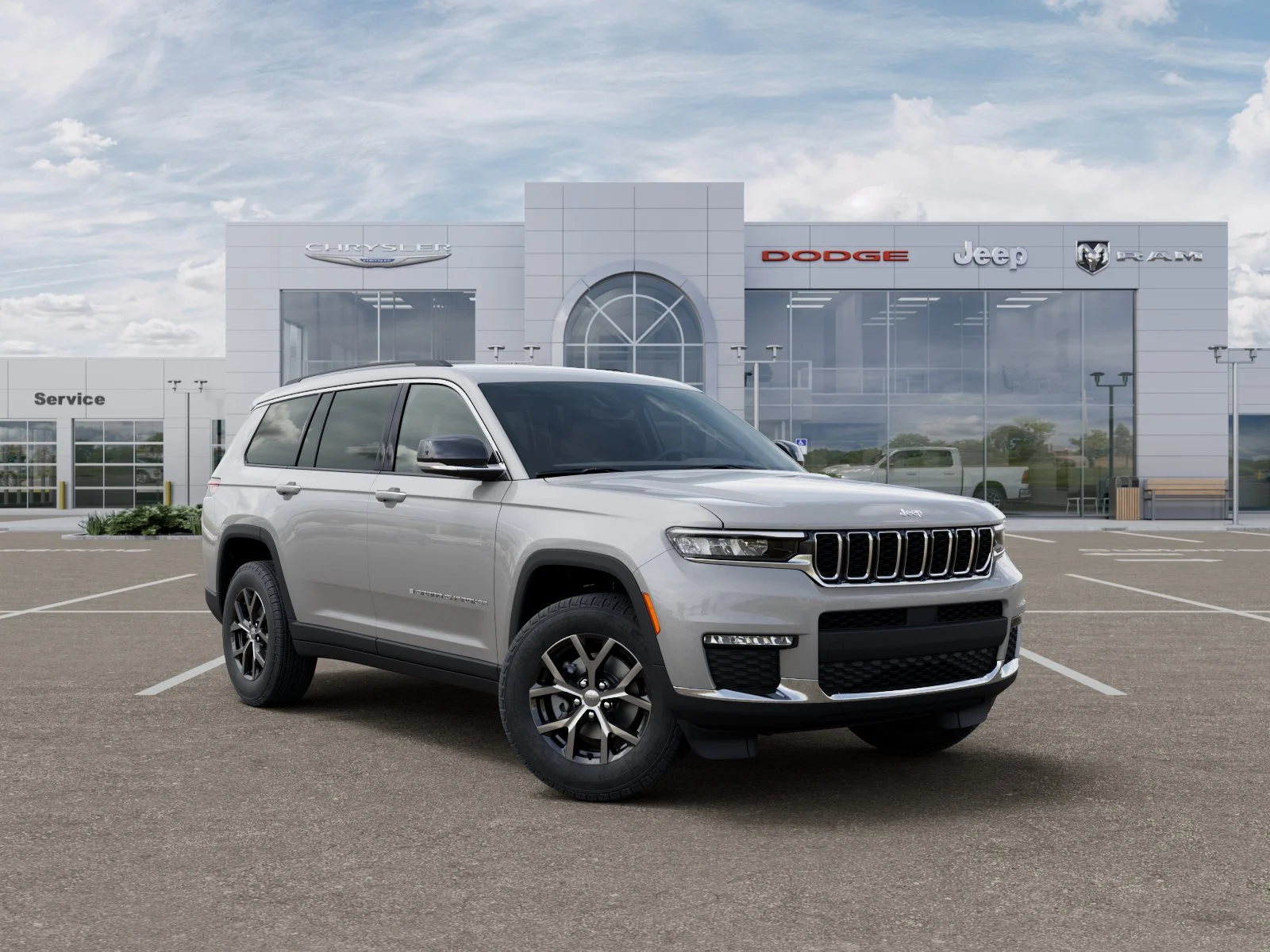 New 2025 Silver Zynith Exterior Paint Jeep Limited image 34