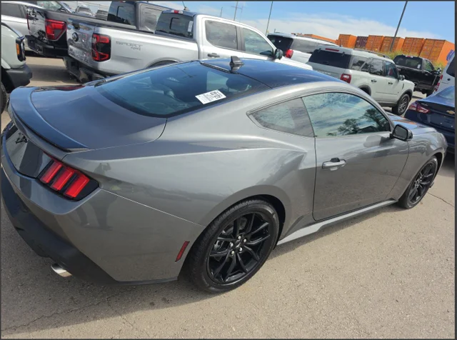 Used 2025 Gray Metallic Ford EcoBoost Premium image 2