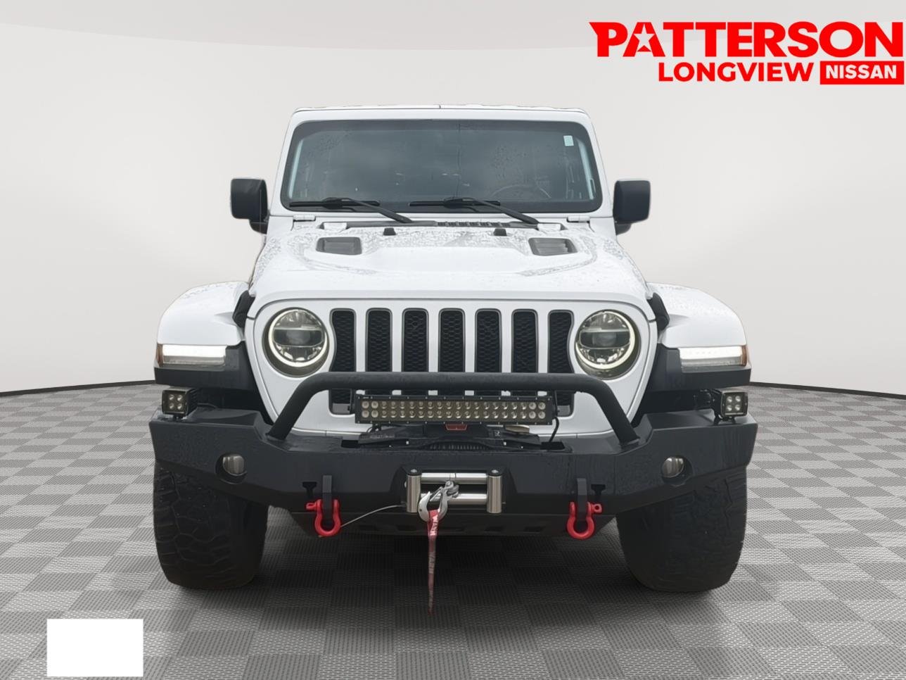 Used 2019 Bright White Clearcoat Jeep Rubicon image 2