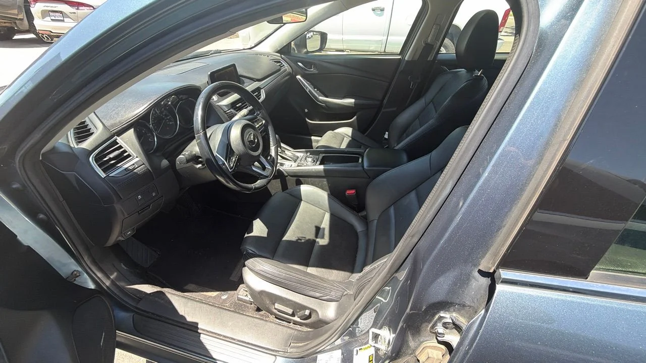 Used 2017 Blue Reflex Mica Mazda Touring image 3
