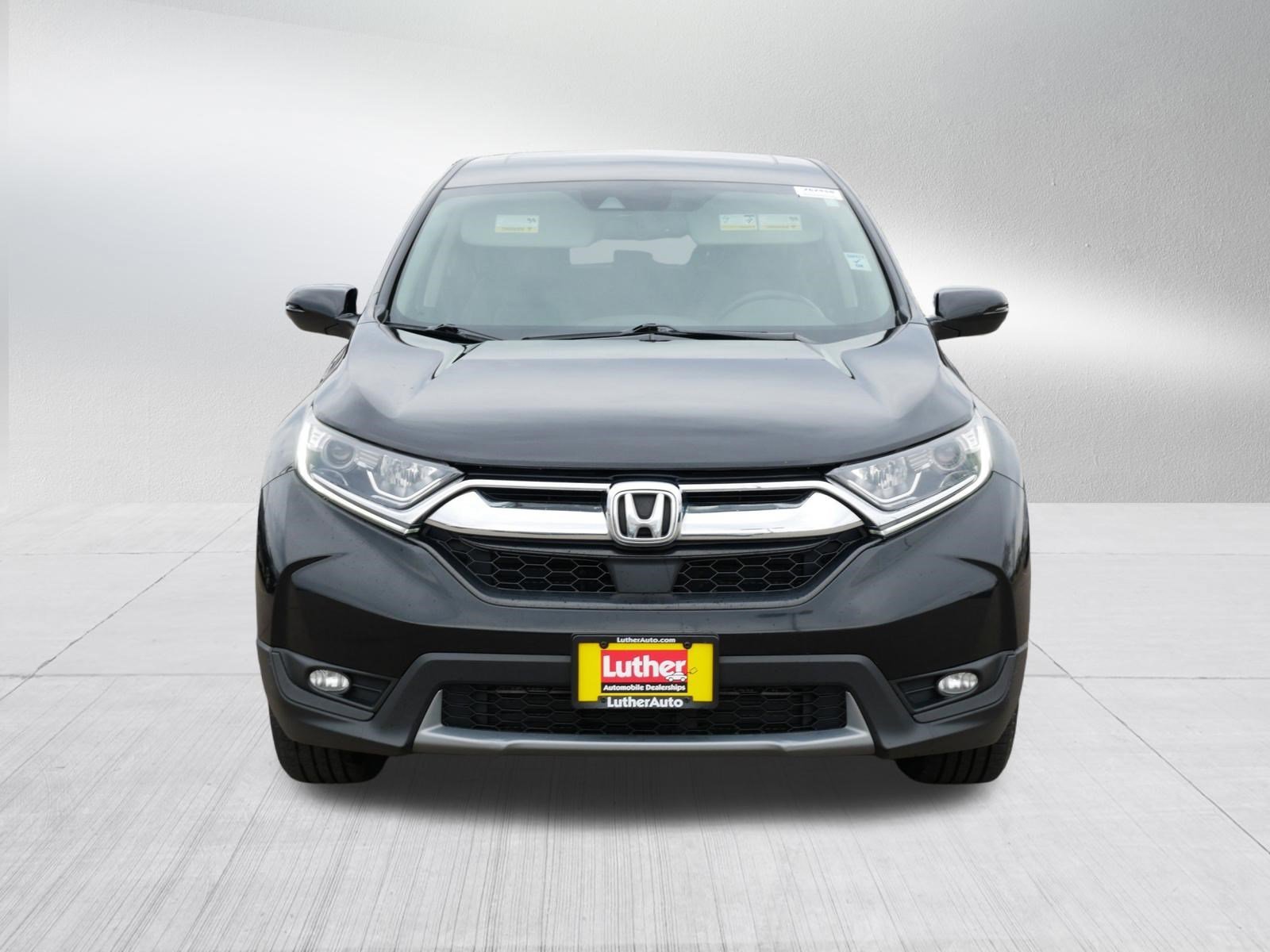 Used 2018 Honda CR-V EX-L with VIN 7FARW2H86JE013127 for sale in Brooklyn Center, Minnesota