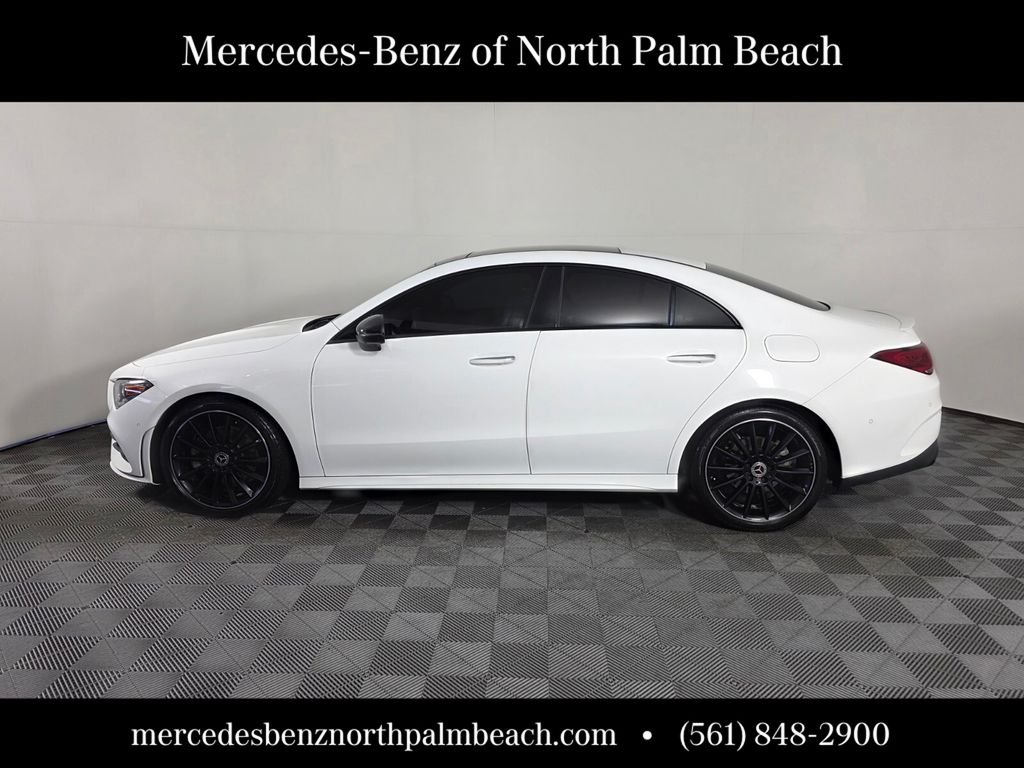 Certified Used 2023 White Mercedes-Benz CLA 250 image 3