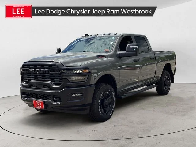 New 2026 Ceramic Gray Clearcoat Ram TRADESMAN CREW CAB 4X4 6