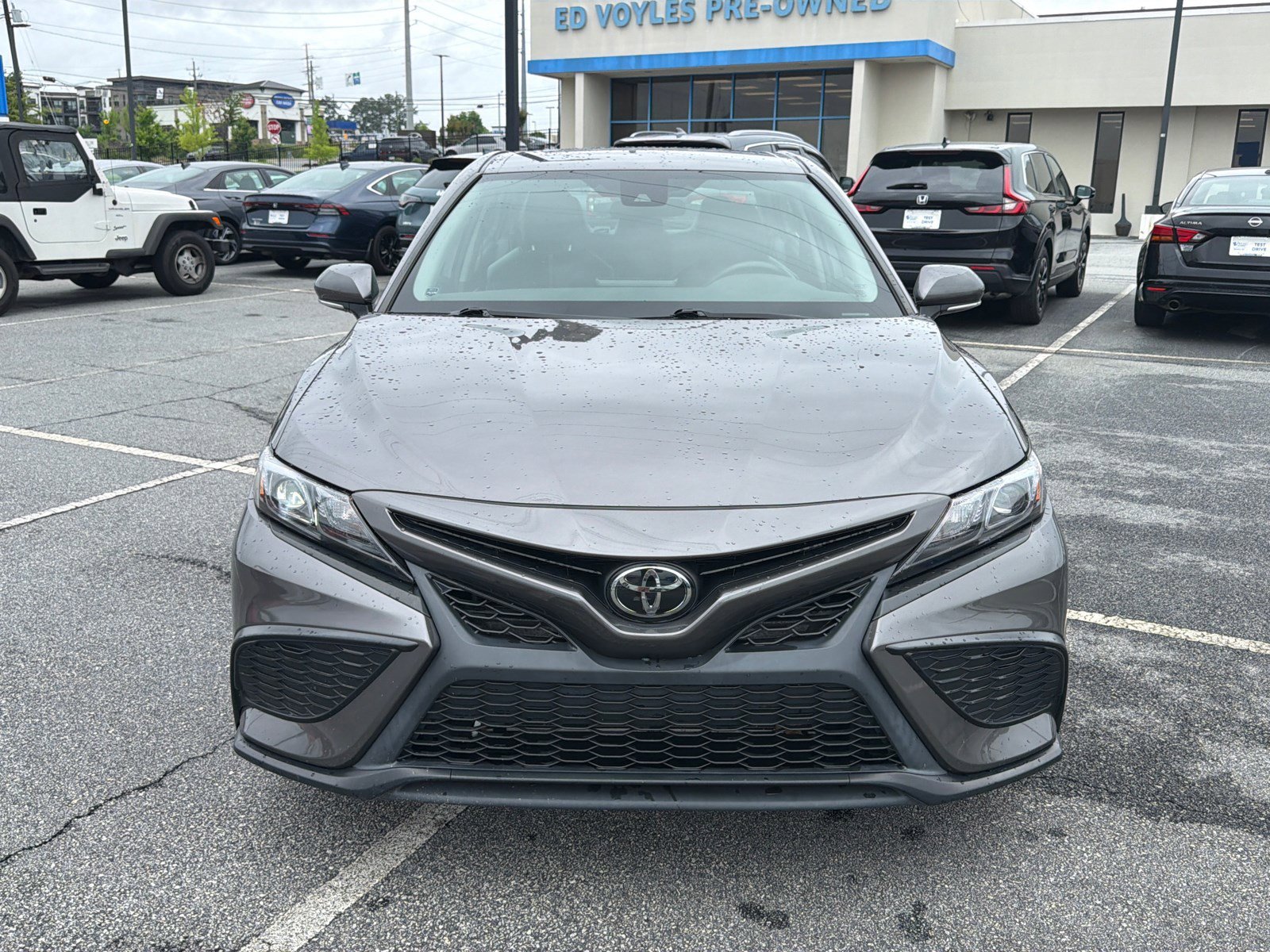 Used 2023 Predawn Gray Mica Toyota SE Nightshade image 2