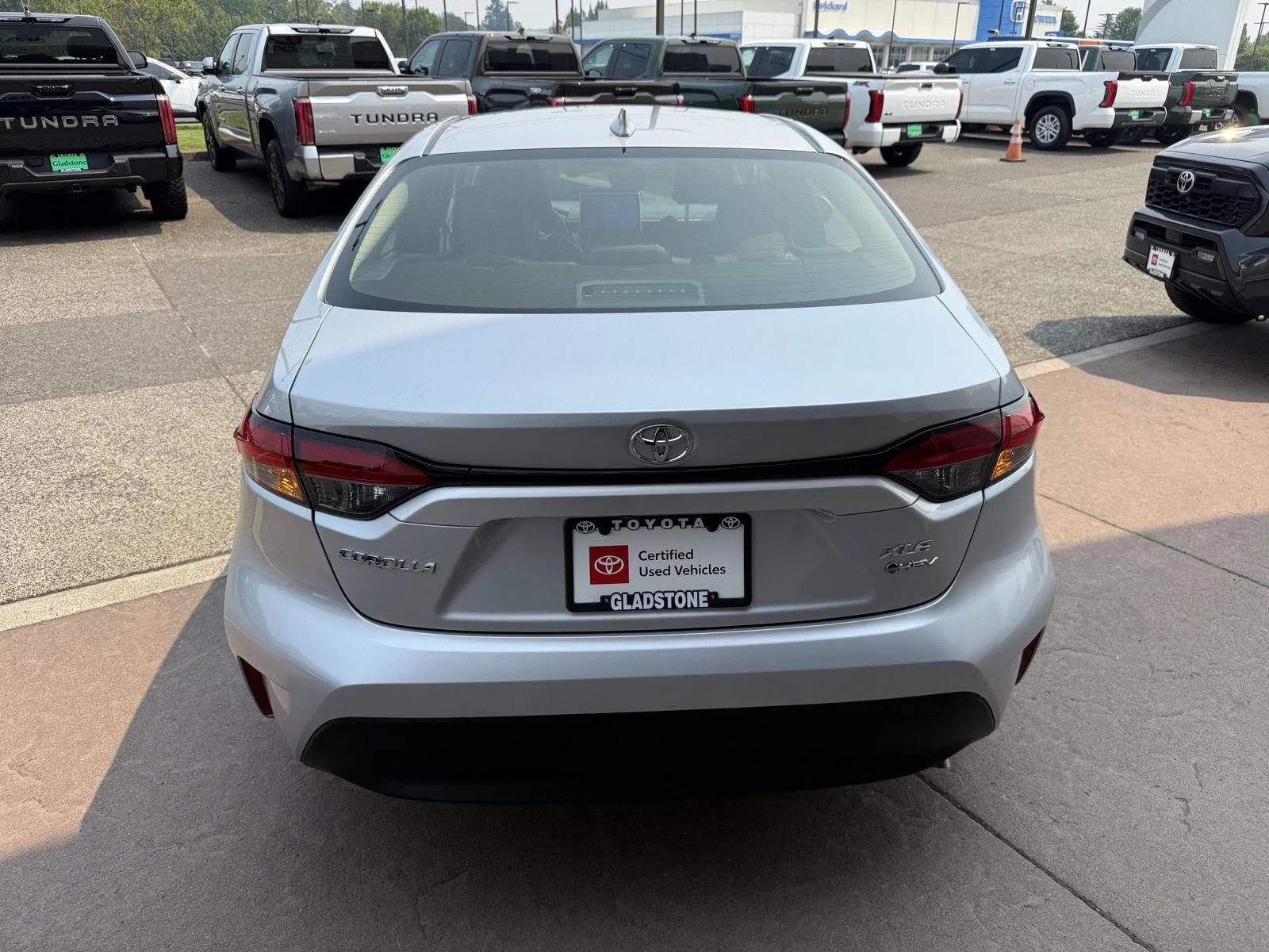 Used 2026 Classic Silver Metallic Toyota Hybrid XLE image 7