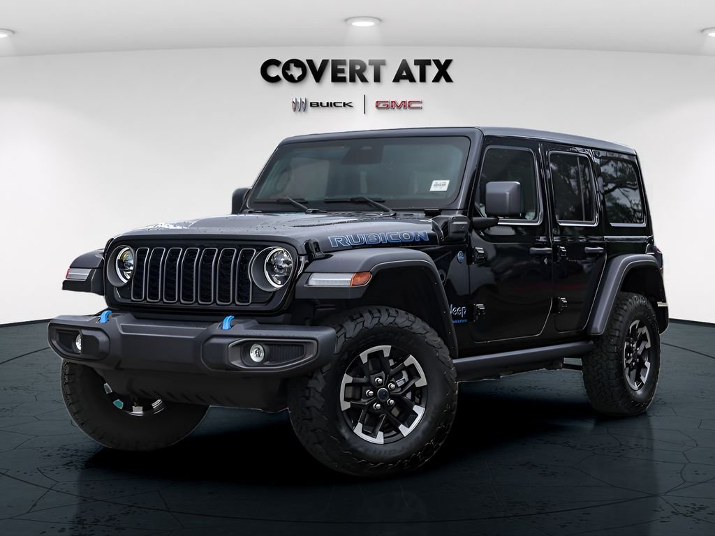 Used 2025 Jeep Wrangler 4xe Rubicon 4XE with VIN 1C4RJXR61SW579598 for sale in Austin, TX