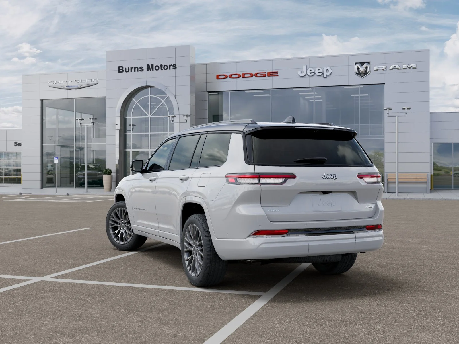 New 2026 Bright White Clear-Coat Exterior Paint Jeep Summit image 29