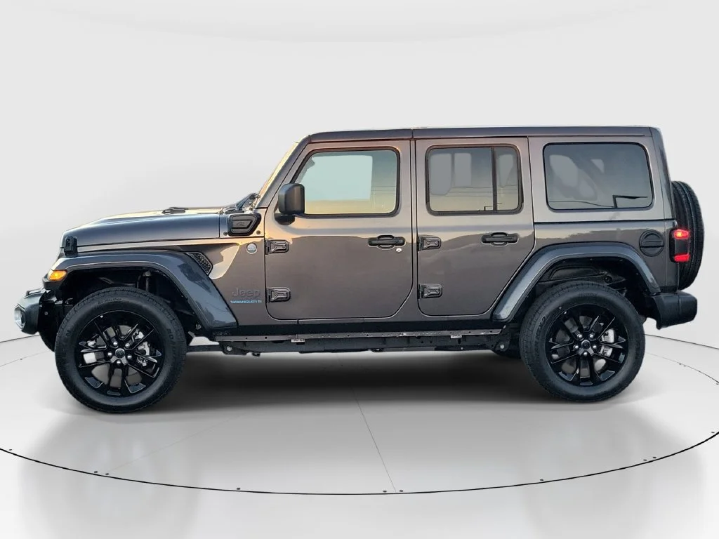 Certified Used 2025 Gray Jeep Sahara 4xe image 2