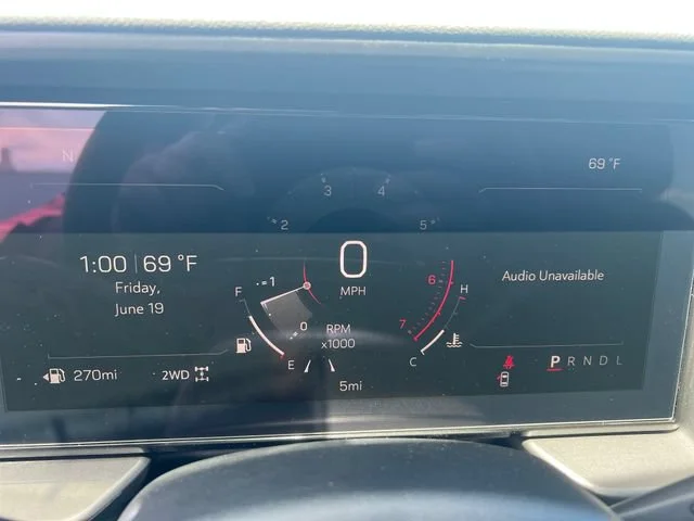 New 2027 Riverstone Metallic GMC AWD Elevation image 17