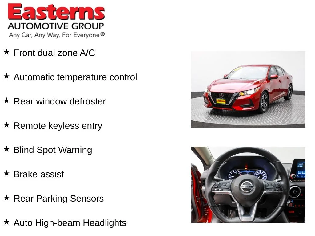 Used 2021 Red Nissan SV image 11