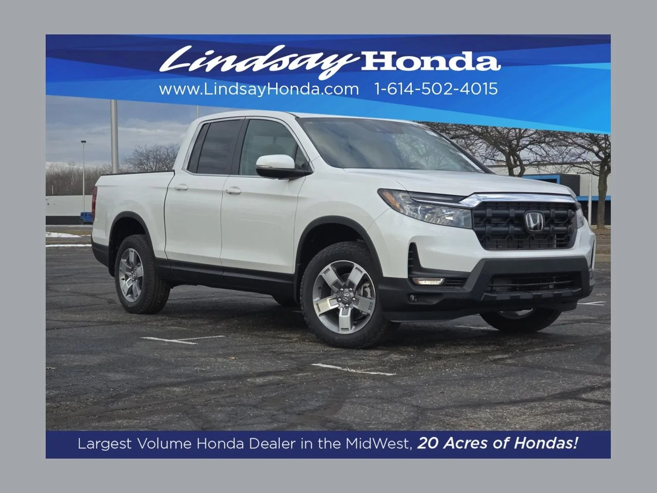 New 2026 Platinum White Pearl Honda RTL image 1