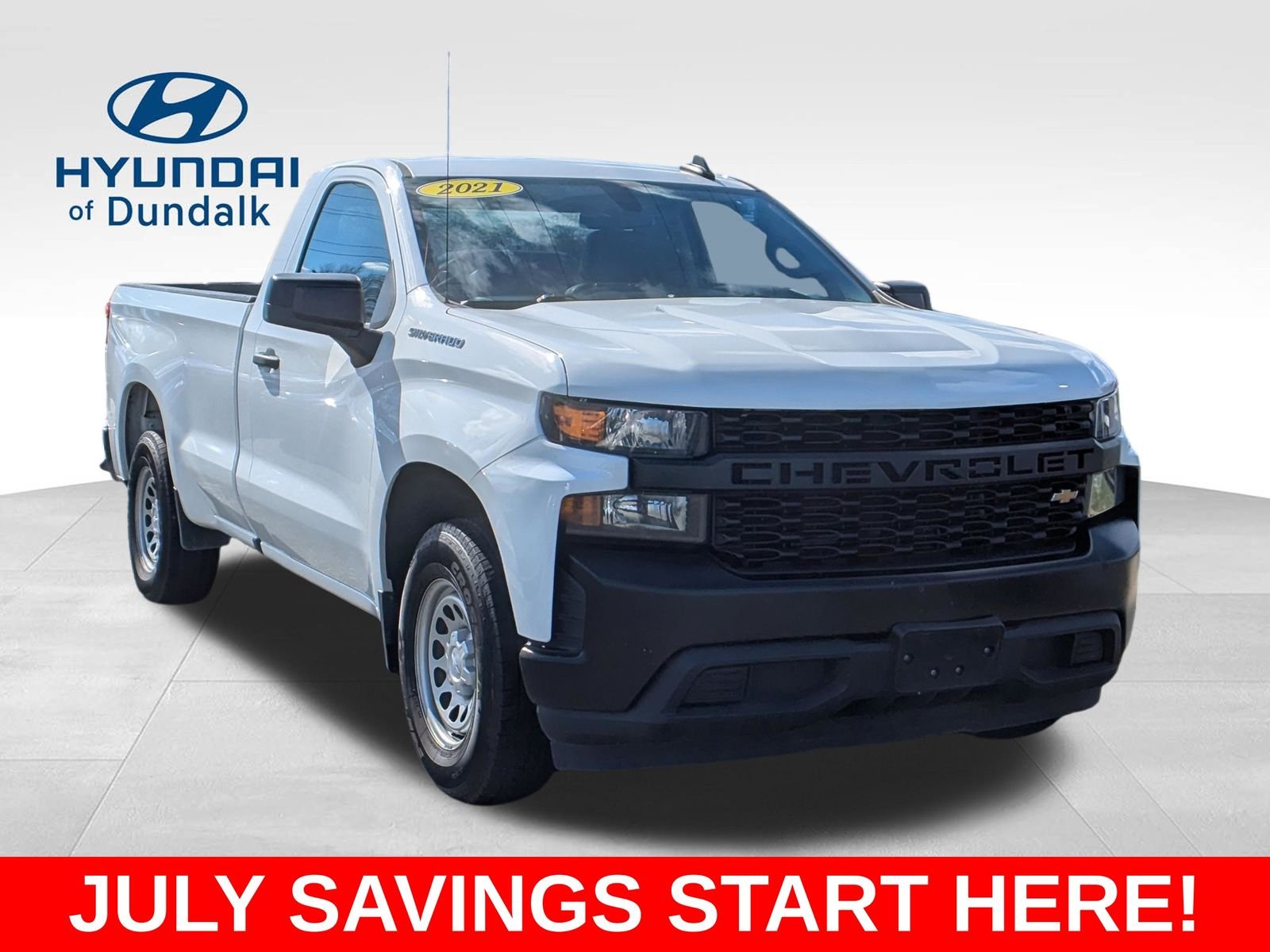Used 2021 White Chevrolet WT image 11