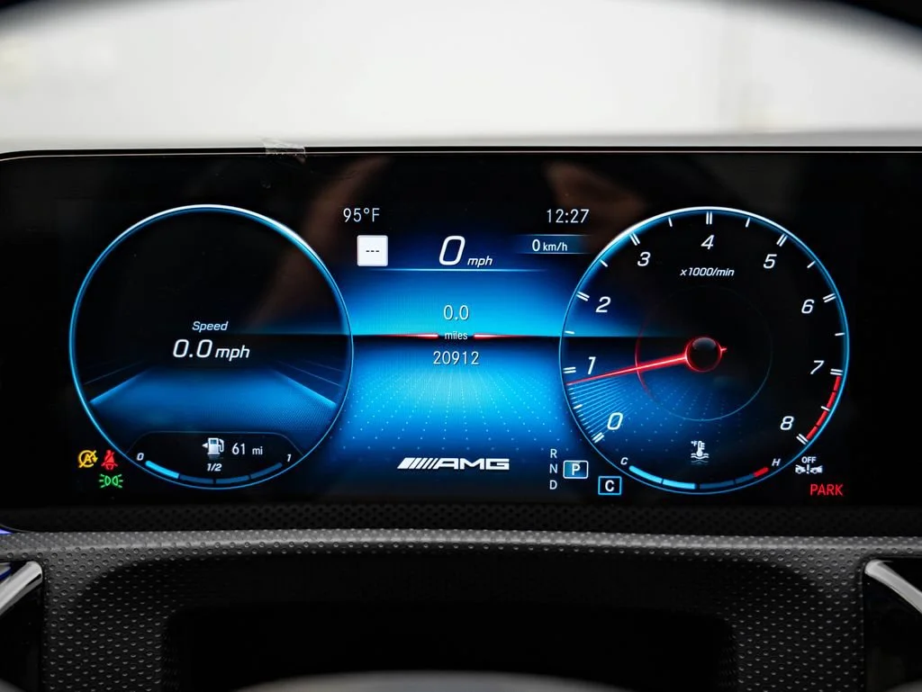 Used 2023 Digital White Metallic Mercedes-Benz CLA 45 AMG® image 31