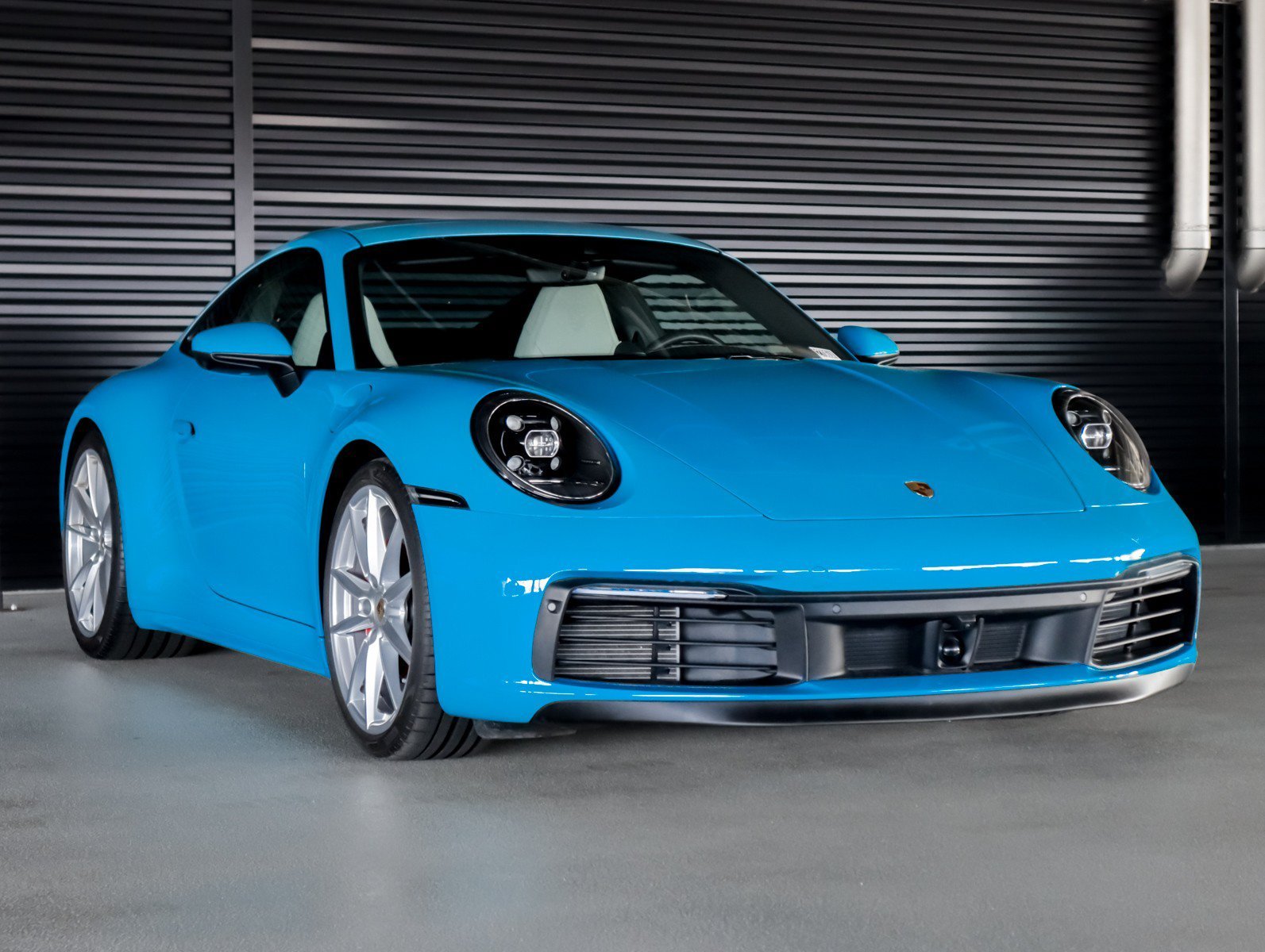 Certified Used 2021 Miami Blue Porsche Carrera S Coupe image 7