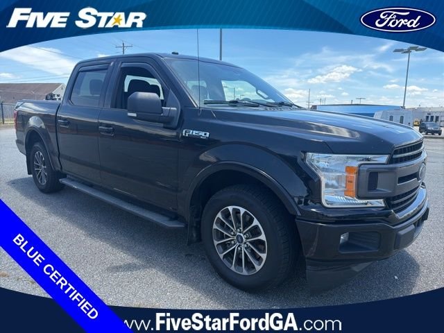 Certified Used 2018 Shadow Black Ford XLT image 1