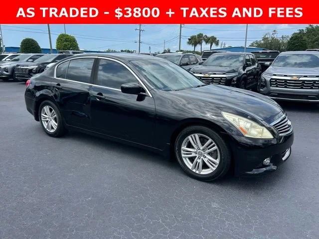 2012 INFINITI G Sedan 25 Journey
