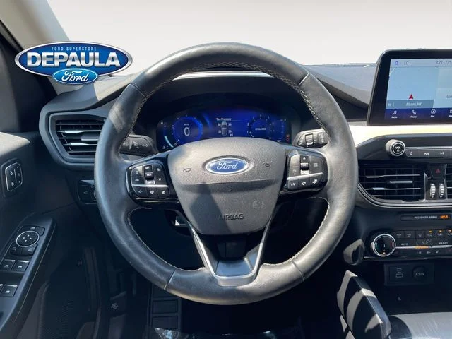 Certified Used 2022 Blue Ford Titanium image 15