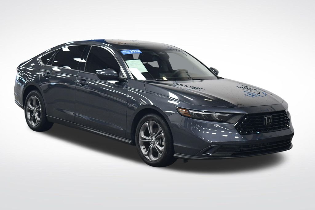 Certified Used 2024 Meteorite Gray Metallic Honda EX image 7