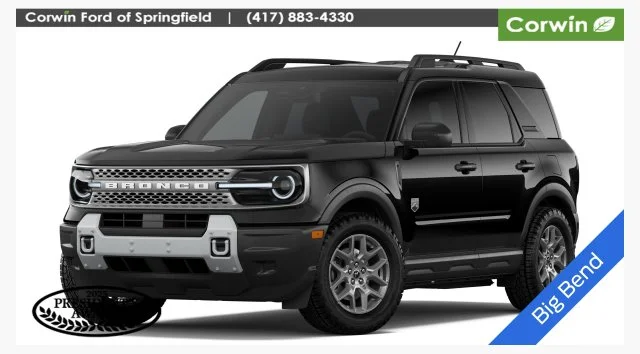 New 2026 Shadow Black Ford Big Bend® image 1