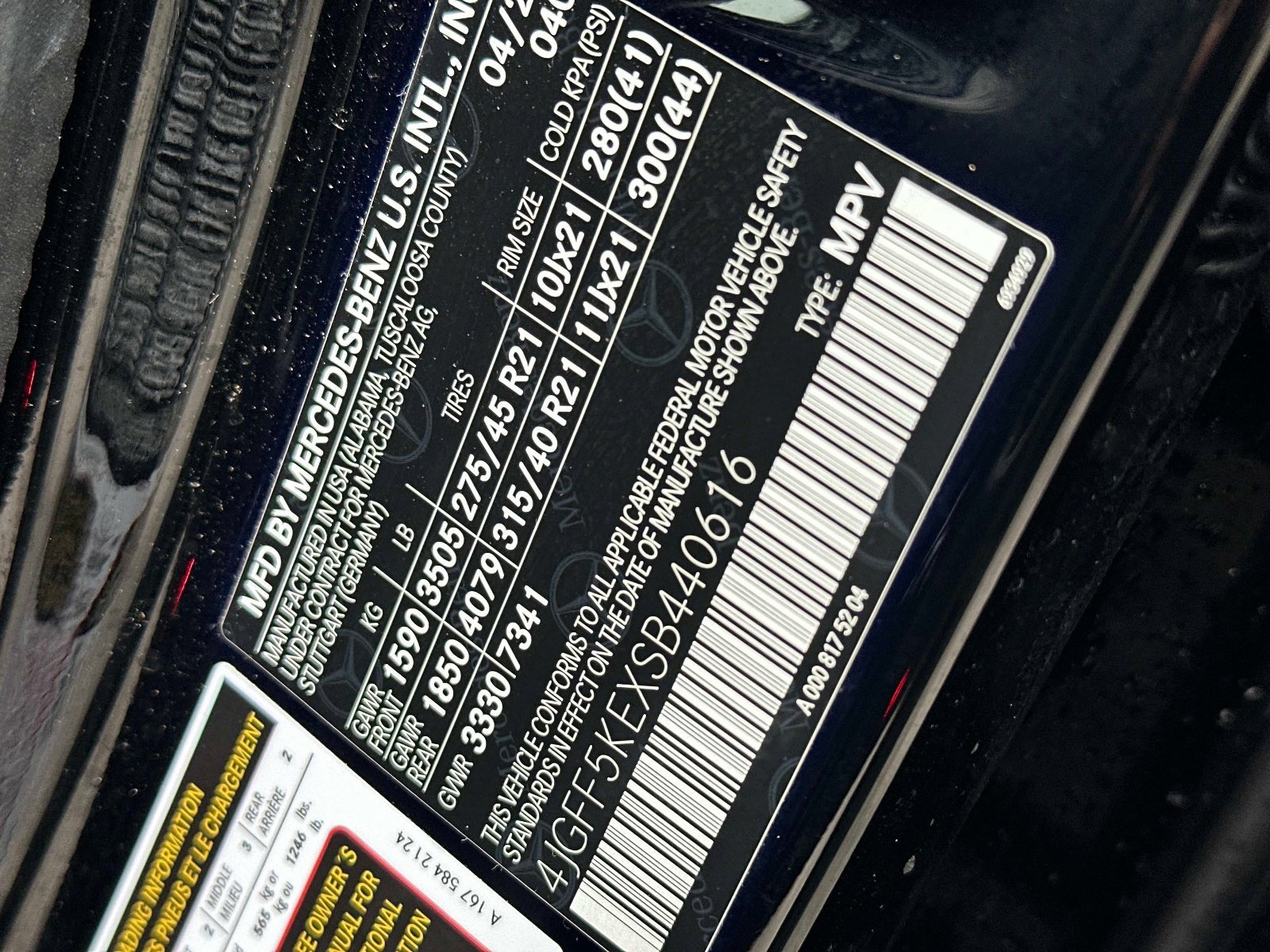 Certified Used 2025 Black Mercedes-Benz GLS 450 image 19