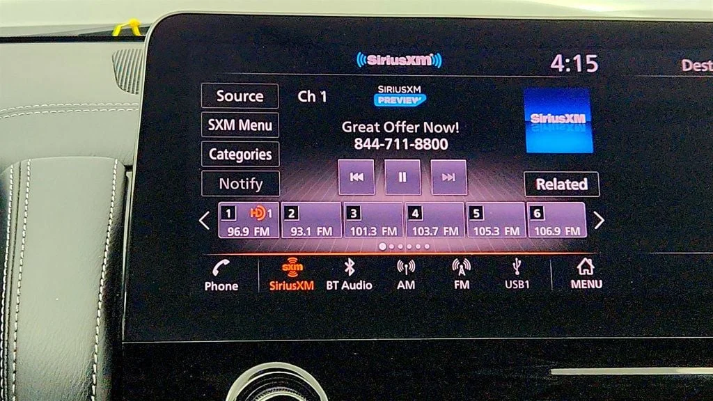 Used 2024 Anthracite Gray INFINITI LUXE AWD image 19