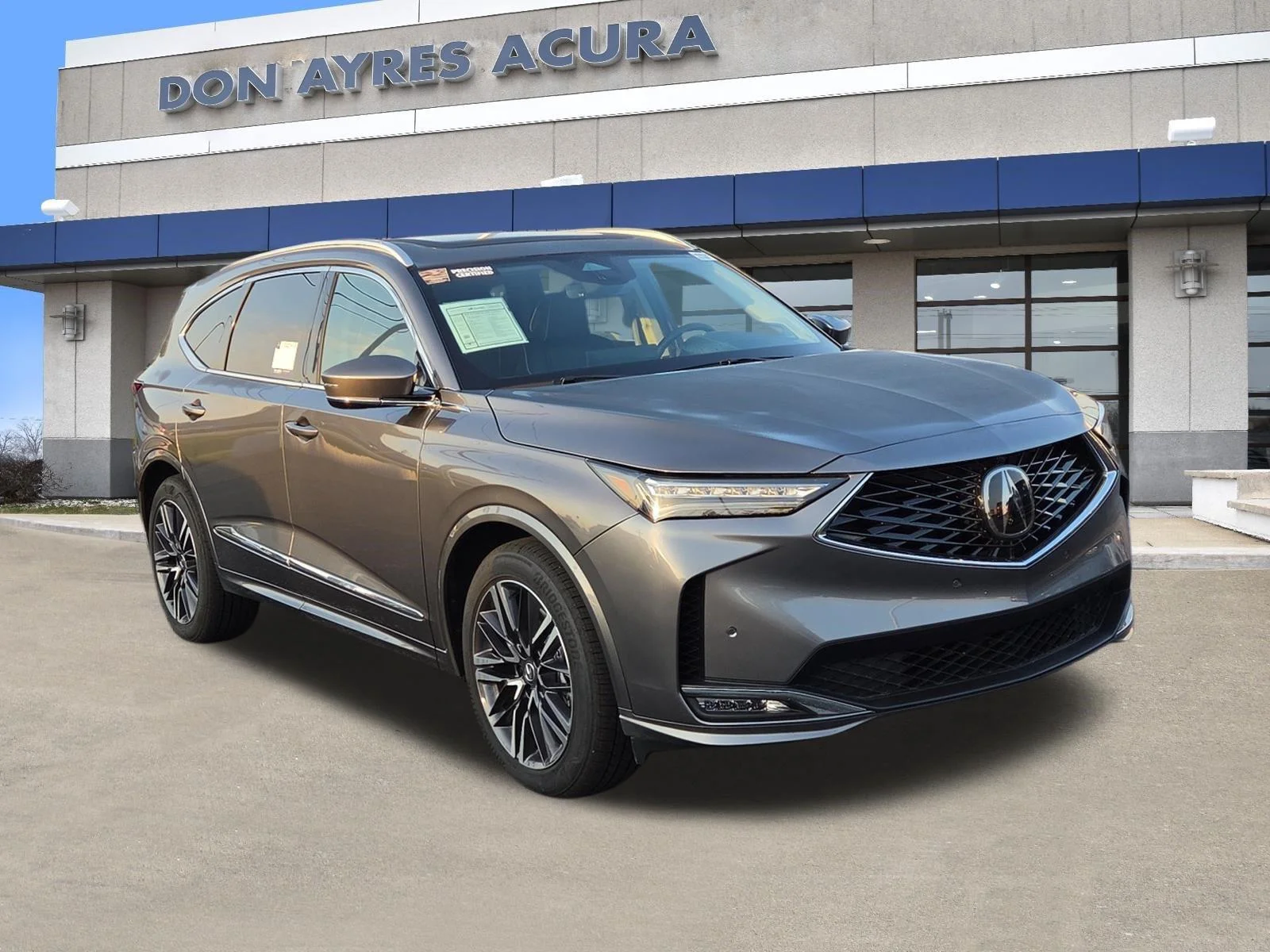Used 2026 Liquid Carbon Metallic Acura SH-AWD with Advance Package image 1