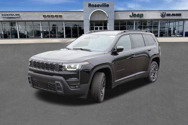 New 2026 Diamond Black Crystal Pearlcoat Jeep Limited image 7