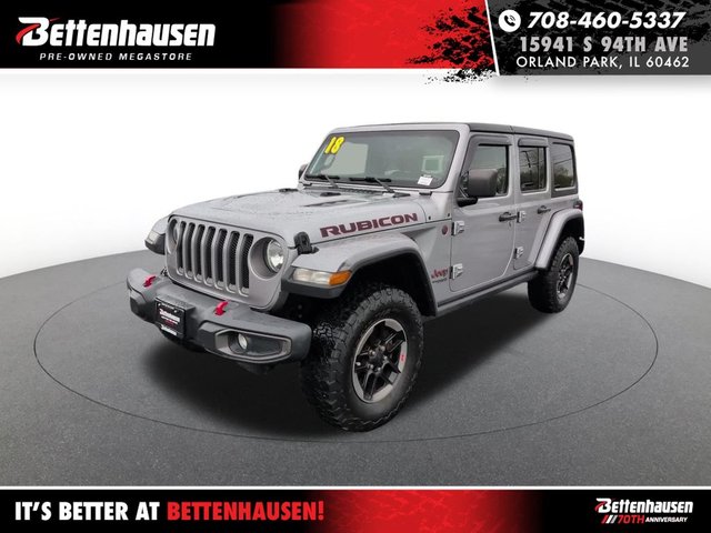 Certified Pre-Owned 2018 Jeep Wrangler Unlimited Rubicon With Navigation & 4WD