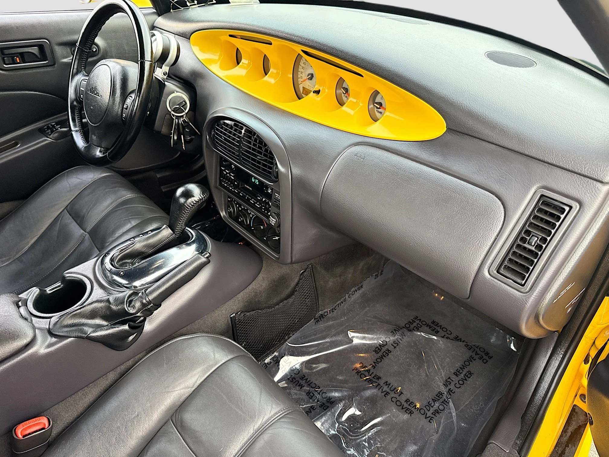 Used 2002 Prowler Yellow Clearcoat/Black Soft Top Chrysler Base image 12