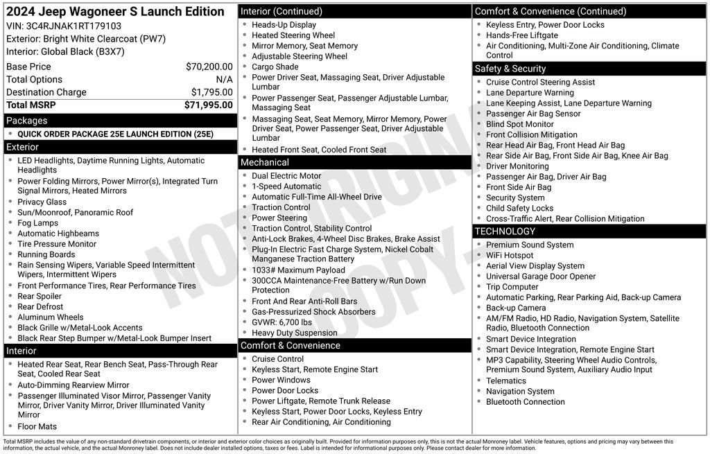 Used 2024 White Jeep Launch Edition image 32