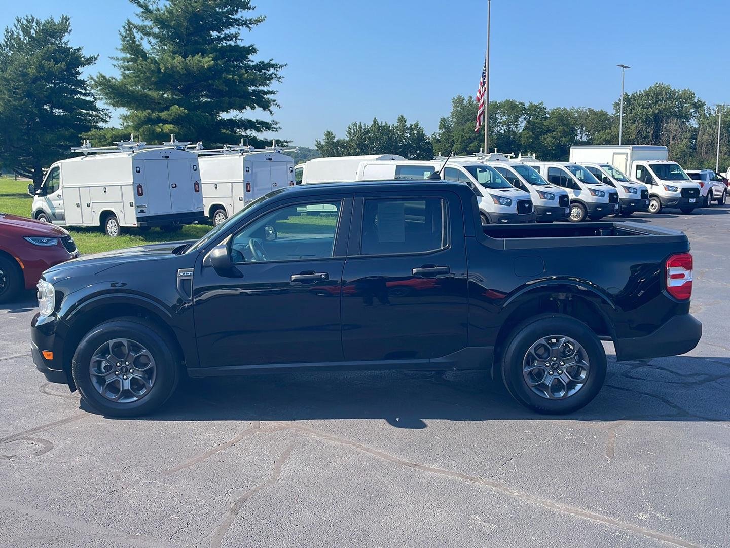 Used 2024 Shadow Black Ford XLT image 2