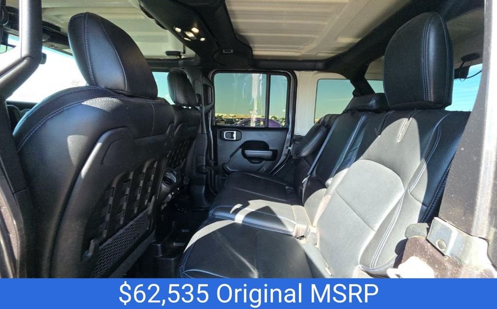 Used 2021 Gray Jeep Unlimited Rubicon 4xe image 7