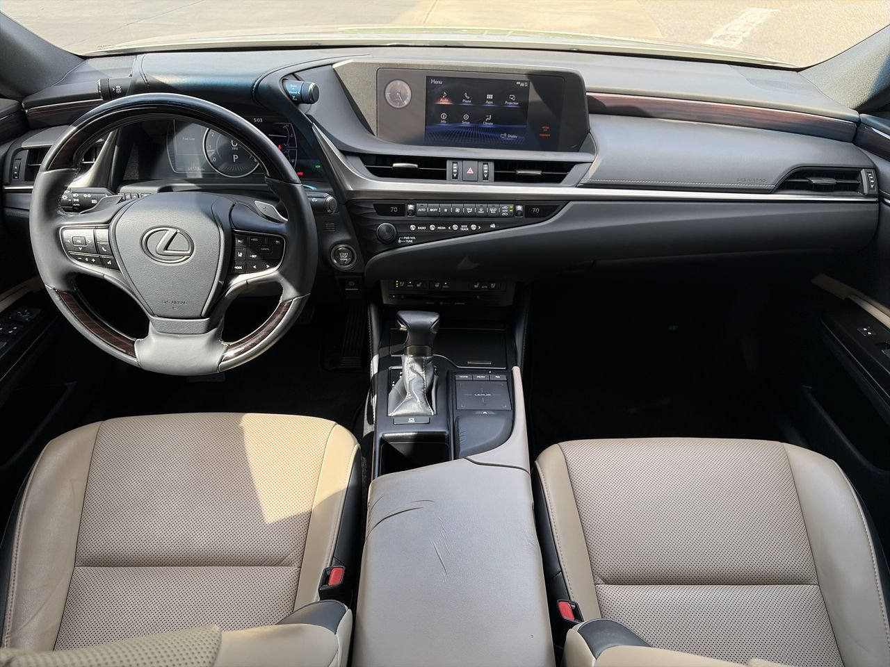 Used 2019 Moonbeam Beige Met Lexus ES 350 image 27