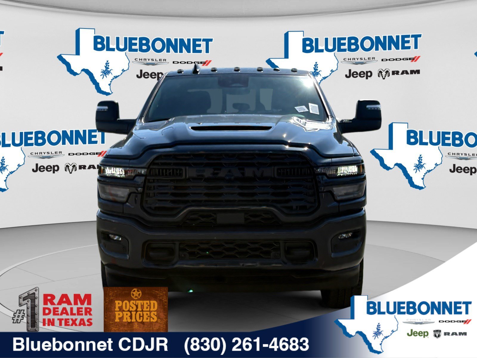 New 2027 Forged Blue Metallic Exterior Paint RAM Black Express image 2