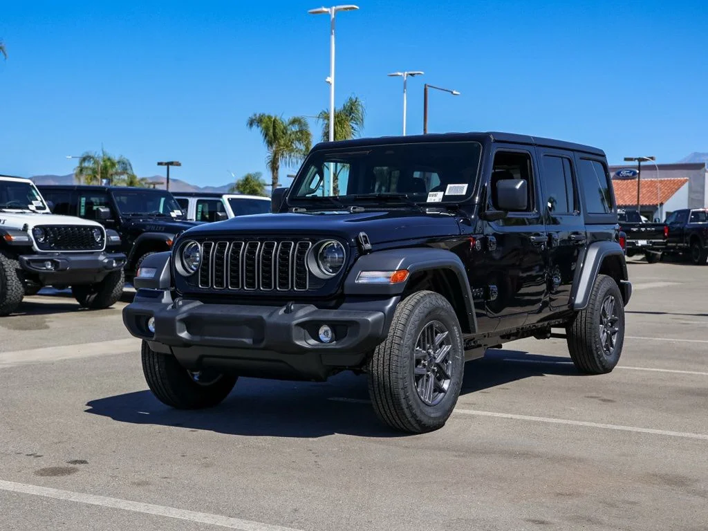 New 2026 Black Clear-Coat Exterior Paint Jeep Sport S image 8