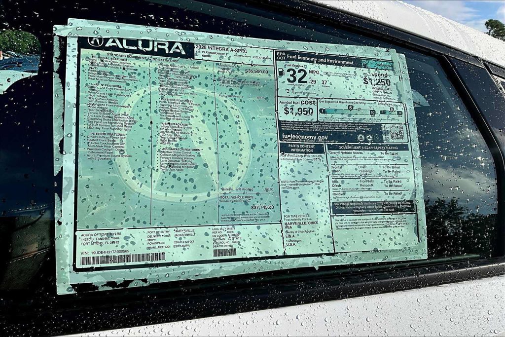 Used 2026 White Acura A-Spec Package image 22