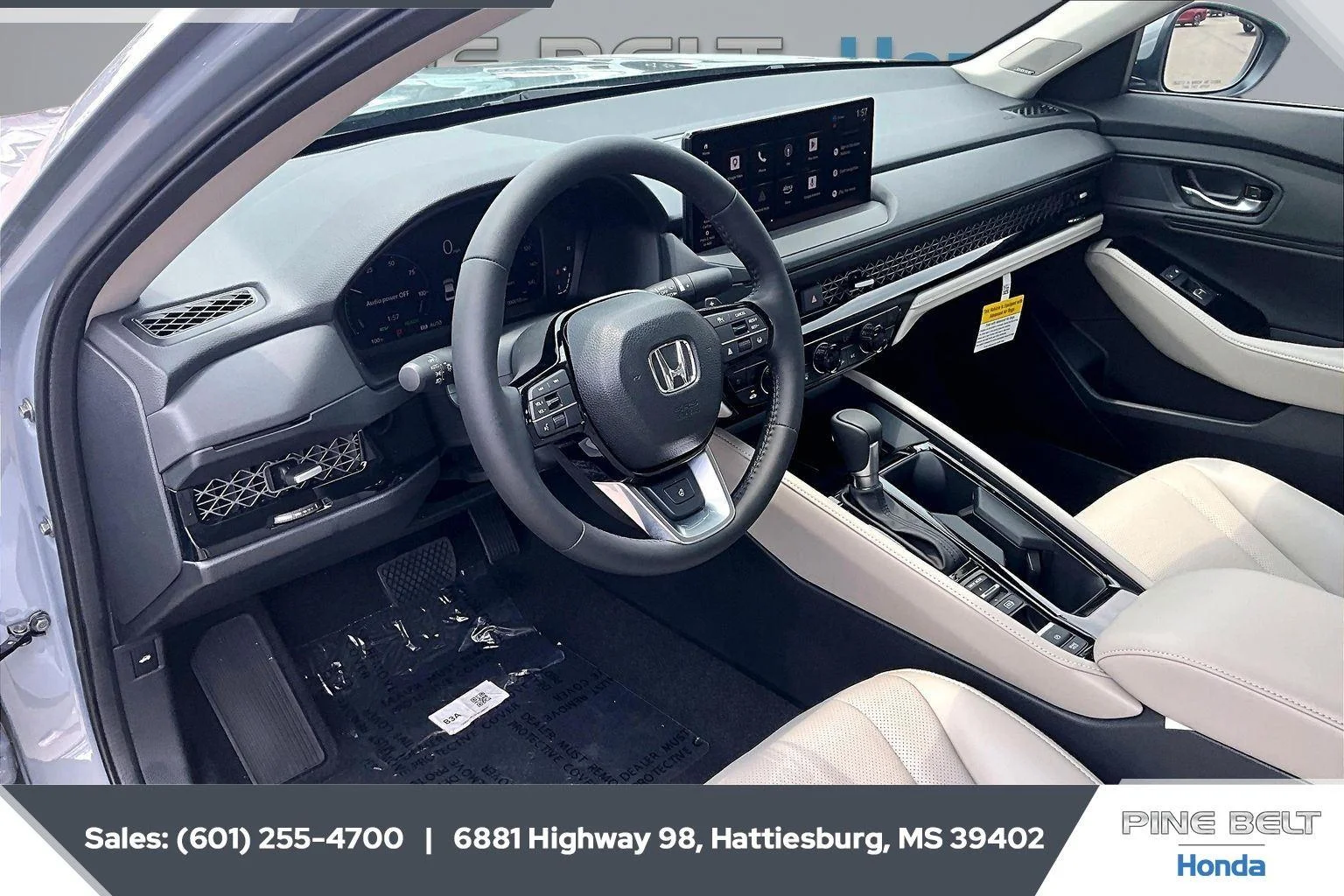New 2026 Urban Gray Pearl Honda Touring image 6