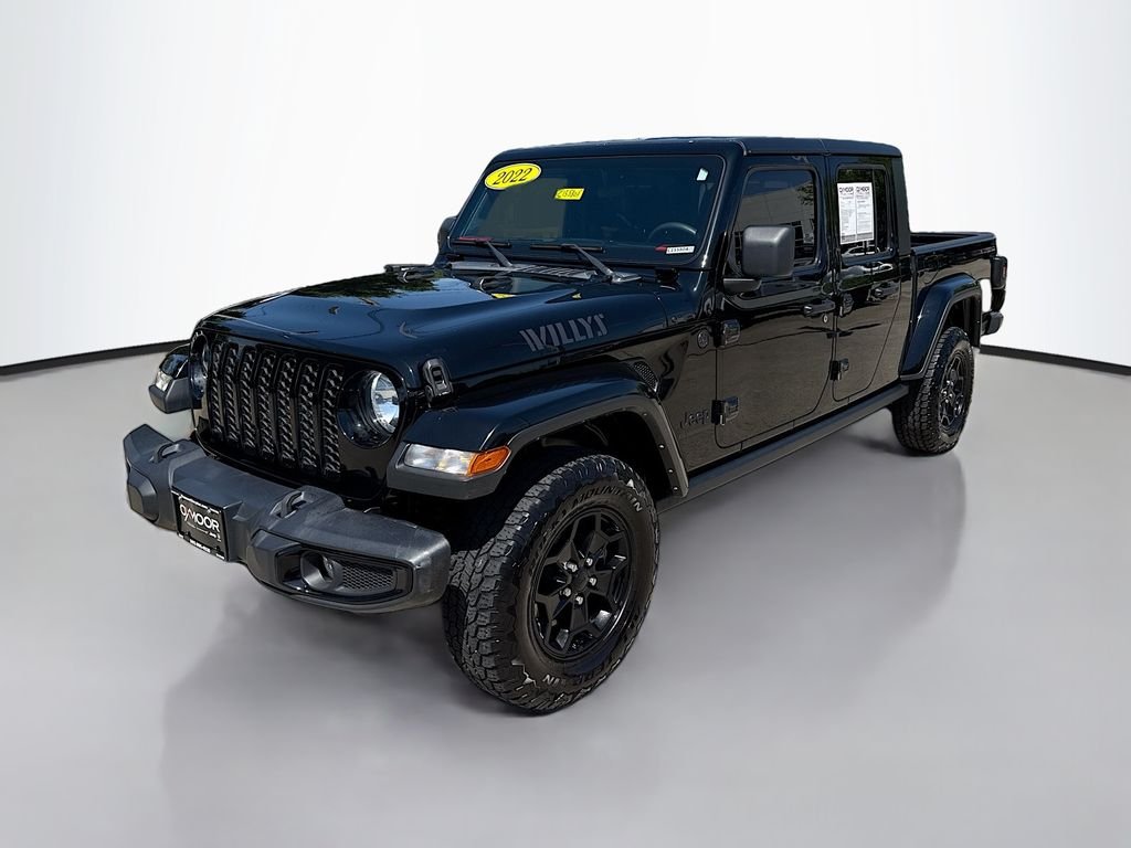 Used 2022 Black Clearcoat Jeep Willys Sport image 3