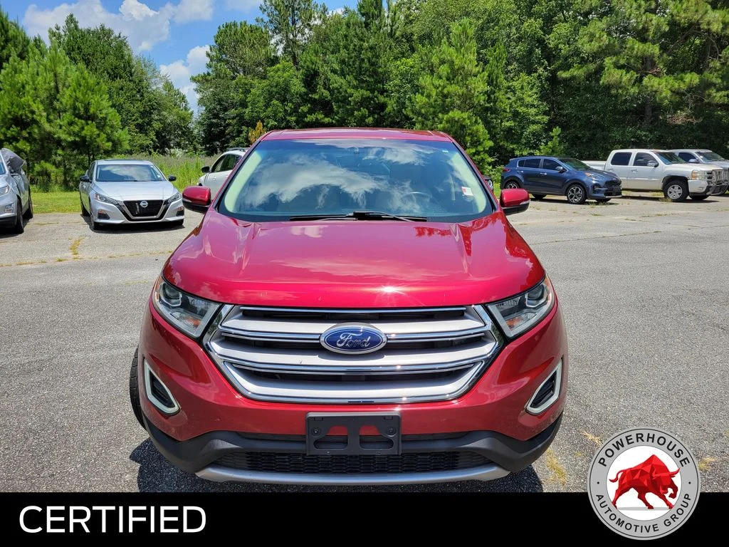 Used 2018 Red Ford SEL image 10