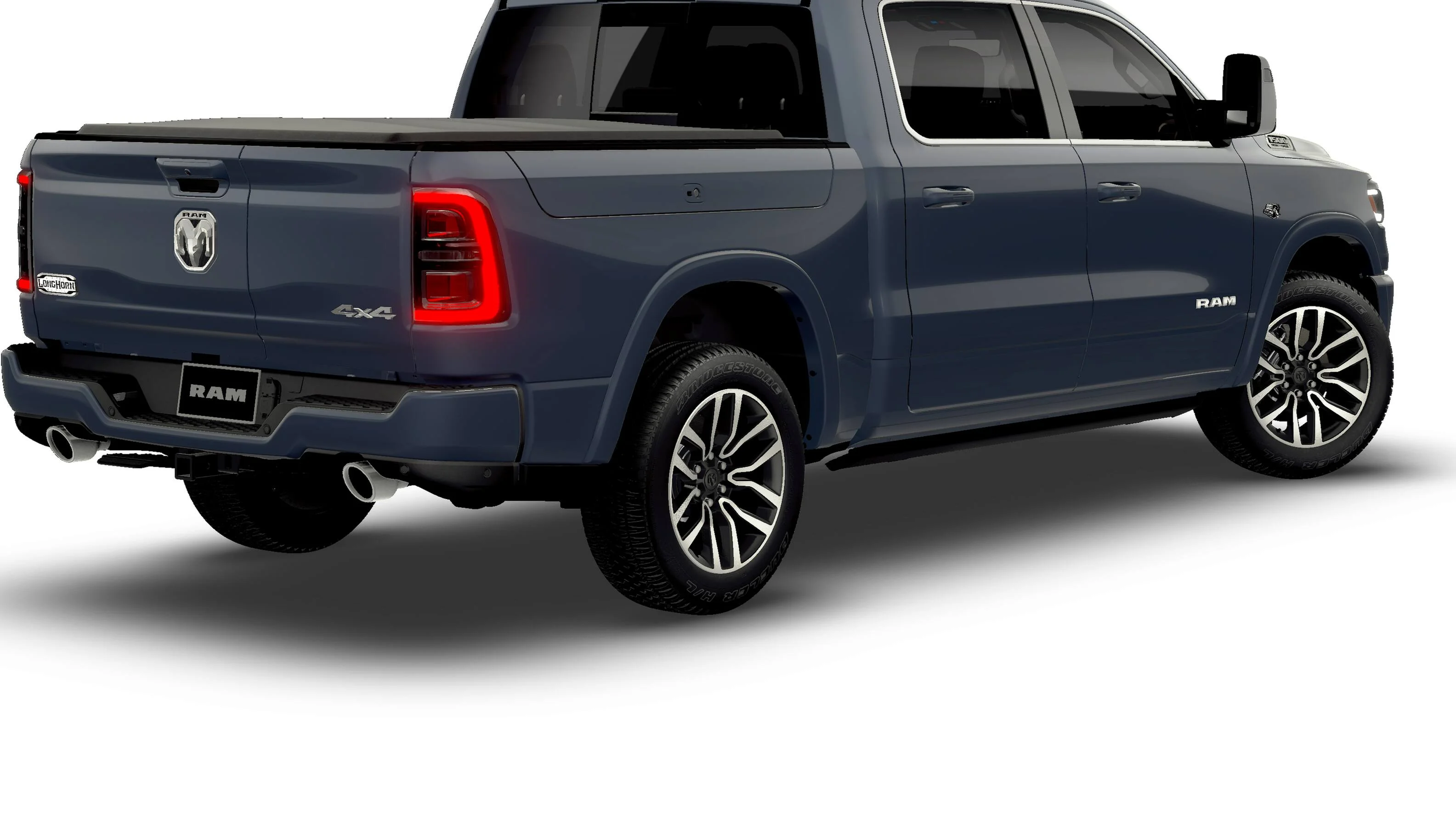 New 2026 Forged Blue Metallic Exterior Paint RAM Limited Longhorn image 2