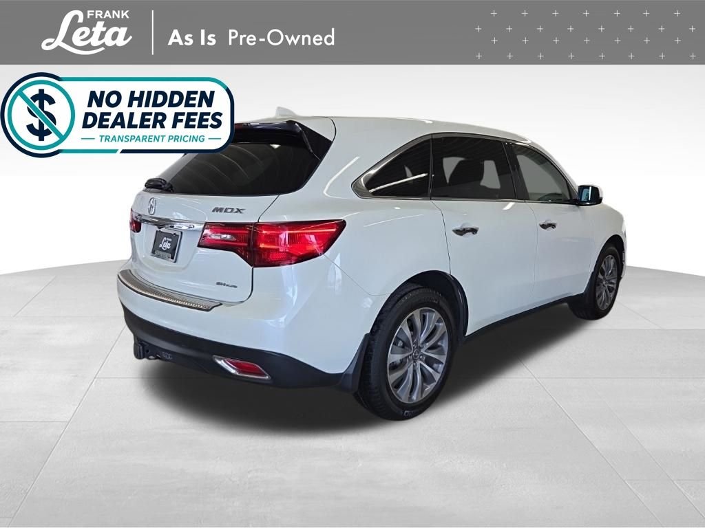 Used 2016 White Diamond Pearl Acura  image 6