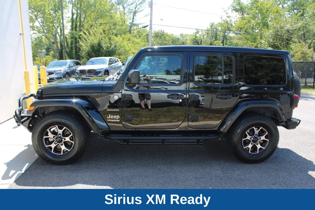 Used 2018 Black Clearcoat Jeep Unlimited Sahara image 12